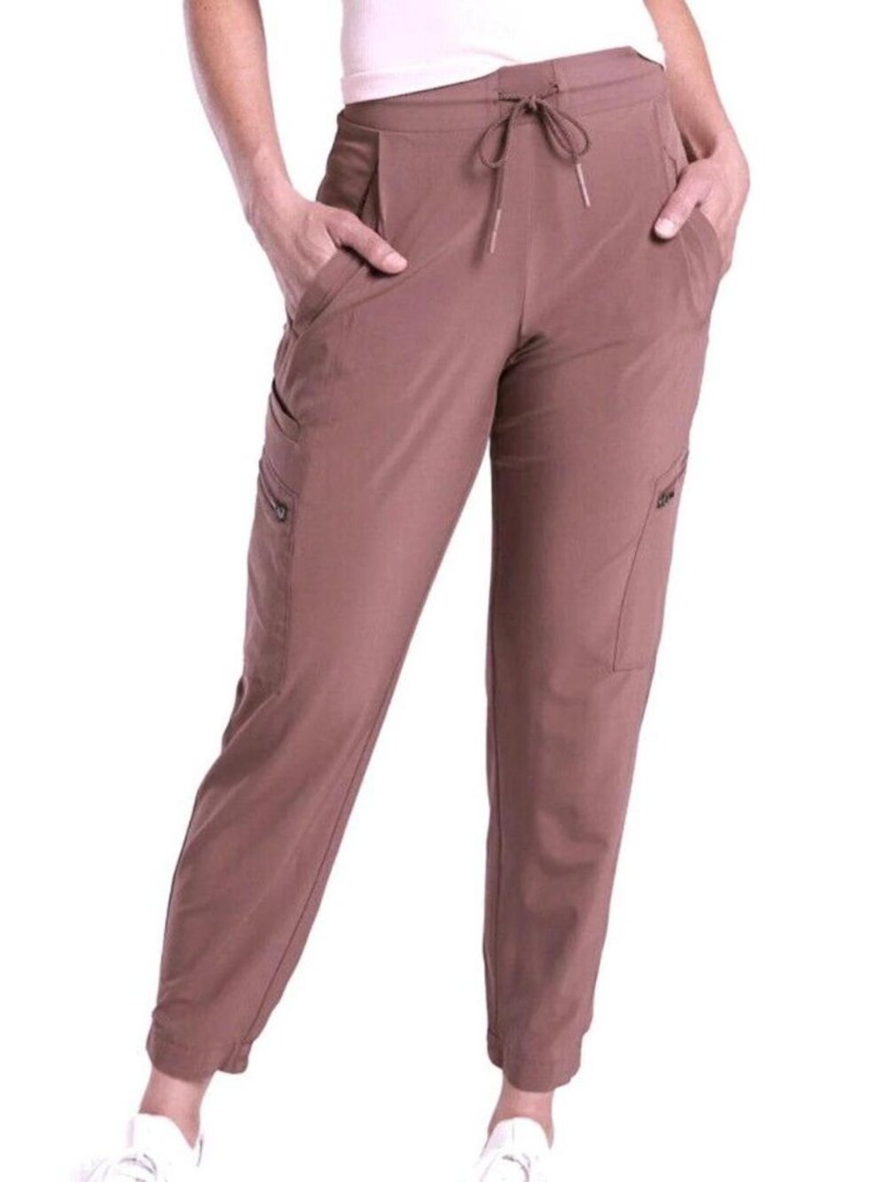 ATHLETA Venture Pant Women's Travel Lounge Workout Casual, Dusty Rose, Size 4